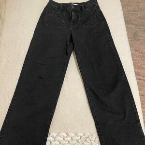 The Emmett Wide-Leg Jean: Patch Pocket Edition